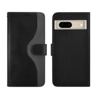 【Metal-Slim】Google Pixel 7a 雙內層撞色前扣磁吸TPU皮套