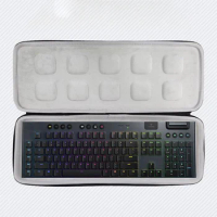 Keyboard Carrying Case for Logitech G913/G913 TKL EVA Carrying Case Wireless Mechanical Gaming Keyboard Storage Box Organizer