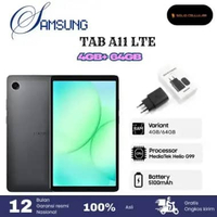 SAMSUNG TAB A11 LTE 4/64 GARANSI RESMI 4/64 GREY