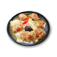 【樂活e棧】素食家常菜 白玉獅子頭800gx1盒-蛋素(調理包 拜拜 年菜 中元 清明 蔬食)