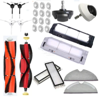 Accessories For XIAOMI MI Roborock S5 Max S50 S51 Roborock S6 MaxV Robot Vacuum Cleaner Roller Brush Hepa Filter Mop Cloth Pad
