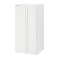 SMÅSTAD/PLATSA 衣櫃/衣櫥, 白色 附框/三層層架, 60x57x123 公分