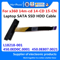 New 450.0ED0C.0001 For HP Pavilion X360 14-CD 14-CD054TU 14-CD023TX 15-CN 15-CN0007TX Laptop SATA SSD HDD Hard Drive Connector