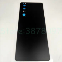 New Original Glass For Sony Xperia 1 III X1III XQBC62/V Back Battery Cover Rear Door back case Housing Case Repair Parts