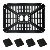 Replacement Air Fryer Grill Pan for Foodi DZ401 DZ550 10QT DualZone Air Fryers