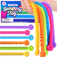 Sensory Toys Fidget Stretchy Strings: Fidget Toys Bracelet for Kids Calming - Adjustable Sensory Bra