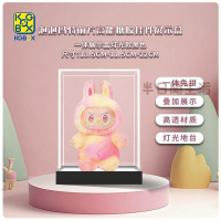泡泡瑪特展示盒 labubu 展示盒 手辦展示盒 盲盒展示盒 公仔展示盒 公仔收納盒 KGBOX泡泡瑪特LABUBU3.