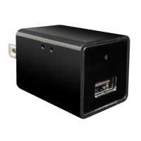 【CHICHIAU】WIFI 4K USB充電器造型無線網路微型針孔攝影機WM1