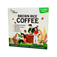 YES NATURAL-BROWN RICE COFFEE NO SUGAR 10X30G