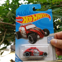 HOTWHEELS VW CUSTOM VOLKSWAGEN BEETLE RED MERAH RUSTY TAMPO KARAT