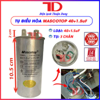 Tụ điều hòa MASCOTOP 25uF 30uF 35uF 40uF 45uF 50uF 60uF, Capacitor Mascotop, Điện Lạnh Thuận Dung