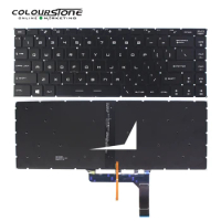 GS65 US Keyboard For MSI GS65VR MS-16Q1 Series English keyboard Black With Backlit
