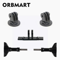 ORBMART Plastic Guide Slideway Rail + 2 Pcs Adapters + 2 Pcs Trigger Screws Accessories Kit For Gopro Fusion 360 Degree Camera