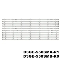 8set LED Backlight strip For SamSung 55" TV 2013SVS55 D3GE-550SMA-R1 D3GE-550SMB-R0 UE55H6203 UN55H6203 UN55J6201 LH55MDCPLGC
