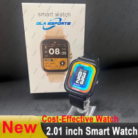 Ola esporte 2024 Newest Smart Watch for Xiaomi 2.01‘’ BT Call ECG+PPG Monitor Custom Dial Sport Waterproof SmartWatch Men Women