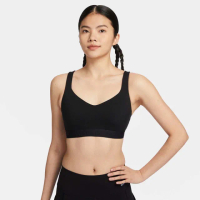 【NIKE 耐吉】運動內衣 高強度_女_AS W NK ALATE MINIMALIST LSBRA_黑色(FQ3551010)