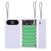 18650 Power Bank for Case 22.5W Mobilephone Fast Charge Battery Box Power Bank DIY Battery Box