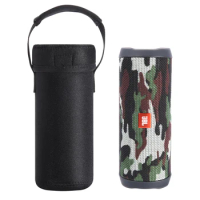 Portable Travel Box Case For JBL Flip4 Zipper Sleeve Portable Protective Case Cover For JBL Flip 4 Bluetooth Speaker Soft Bag