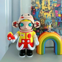 Original Molly 400% Mega Collection Space Candy Girl Action Figure Sweets Doll Art Toy Gift Home Decoration Toy Addict