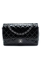 Chanel 二手香奈兒 Jumbo 經典漆皮雙蓋包