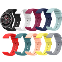 20mm 22mm Silicone Strap For Mibro Watch X1 C3 C2 A1 A2 Lite2 Smart Watch Watchband Bracelet For Mi Bro Color Air Lite Bracelets