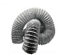 鋁箔通風管耐高溫伸縮軟管空調排風排煙管鋼絲80/100/300/350/400