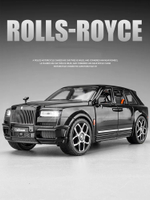 ใหม่1:20จำลอง Rolls Royce Cullinan ล้อแม็กรถยนต์รุ่นเสียงและแสงดึงกลับรถของเล่นโลหะเด็กคอลเลกชันตกแต่งของขวัญ