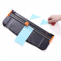 Small portable bidirectional A4 paper cutter, student office paper cutter, journal and photo paper c