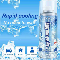 Air freshener spray car quick coolant refrigerant summer quick coolant car ice spray car coolant coo