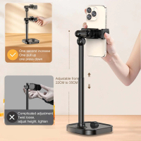 1PC Mobile Phone Desktop Stand Adjustable Multi Functional Universal Rotating Phone Holder Live Stre