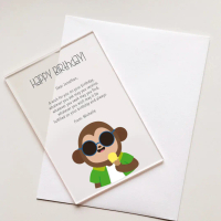 Acrylic Birthday Card | Kartu Ucapan Akrilik | Custom Kartu Ucapan