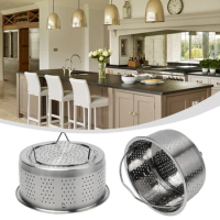 Steamer Basket Steamer Pot 1pcs Home Kitchen Silver Stainless Steel Small Kitchen Appliances For Pressure Cooker Steam Basket