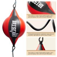 PU Leather Boxing Ball Wrecking Balls Heavy Hanging Swivel Workout Speedball Speed Balls Boxing Sport Round Bags