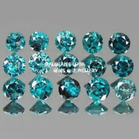 Berlian Biru Asli ORI Natural Blue Diamond Eropa Tabur 2mm Gugur 20 25 Murah