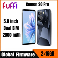 FUFFI Camon 20 Pro Cellphones 5.0 inch 16GB ROM 2GB RAM Smartphone Android 2000mAh 2+8MP Camera 3G Original Mobile phones
