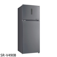 APP下單4%點數★SANLUX台灣三洋【SR-V490B】490公升雙門變頻冰箱(含標準安裝)