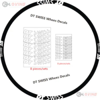 DT SWISS Mountain Bike Rim Decal MTB 29 "-27.5" -26 " Wheel Decal Rim brand Decorative Film vinyl bike wheel decal