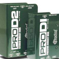 Canadian Radial ProD2 DI Box Double DI Box Guitar Stereo Keyboard