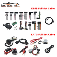 Full Set Cables for KESS/KTAG/Fgtech 0475 ECU Programmer OBD 2 Adapters for Fgtech/K-tag/Kess ECU Chip Tunning Master