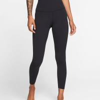 Nike Yoga Luxe 高腰九分 女緊身長褲-黑-CJ3802010