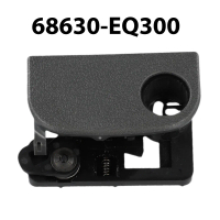 กล่องล็อคฝากระโปรงท้าย, สำหรับ NISSAN X Trail T30, สีดำ, พร้อมชุดประกอบมือจับ