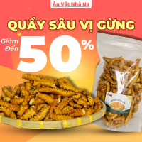 [FreeShip] 1kg Quẩy Sâu, Vị Gừng Ít Ngọt, Quẩy Chuẩn Vị Tuổi Thơ, Snack Ăn Vặt Nhà Na, Snack Ăn Vặt 