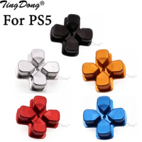 1pcs Customs Metal Dpad Button Aluminum Direction Button for Sony PS5 Controller Cross Button for PS5