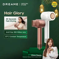 Dreame Hair Glory Hair Dryer Pengering Rambut | High-Speed 2 Mins Fast Drying | Perawatan Rambut den