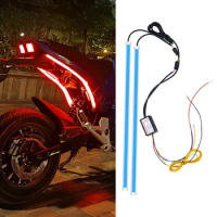 Motorcycle Scanning Flowing Waterproof Decorative LED for Yzf R125 Gilera Runner Yamaha Jog Benelli Trk 502 Rx 6600 Xt Mt10