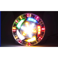 Đèn hậu xe rơ moóc LED RGB 12V/24V, chống nước IP67, đèn bên cho xe fleet