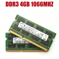 SEC Chipset 4GB 2Rx8 PC3 8500S DDR3 4G 1066Mhz Laptop Memory Notebook Module SODIMM RAM