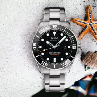 MIDO 美度官方授權 OCEAN STAR DIVER 陶瓷錶圈600米潛水機械錶組-M0266081105100