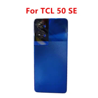 50SE Housing For TCL 50 SE 6.78" Battery Back Cover Door Repair Replace Rear Case + Logo Lens Button