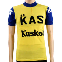 Kas–Kaskol Merino Wool Cycling Jersey - VV Classics Retro